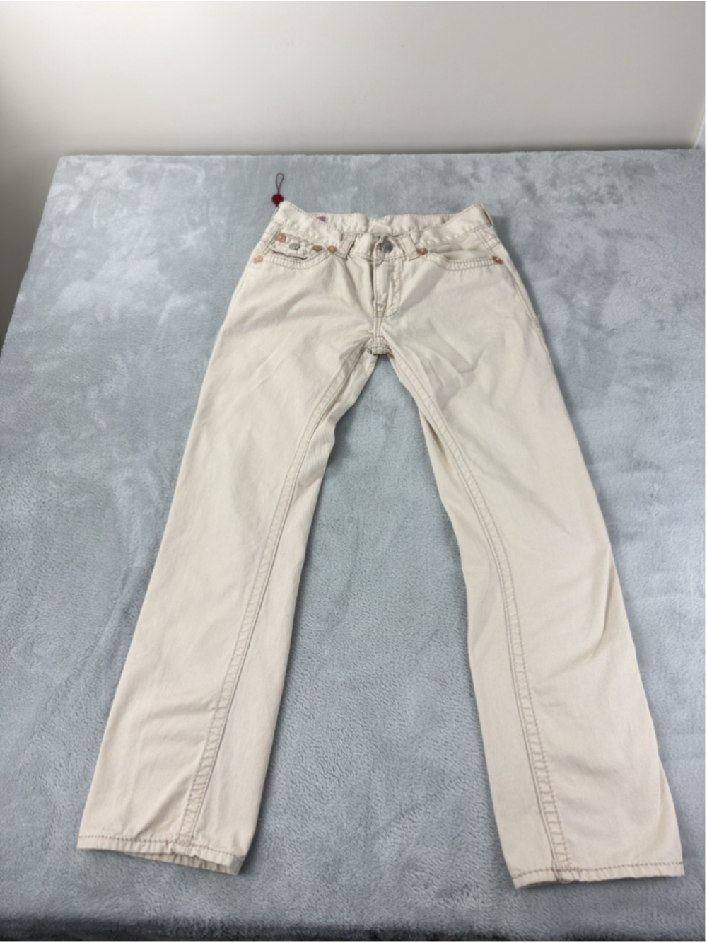 VTG True Religion Nwot Men's Size 32 W X 31 L Joey Super T Embroidered Jeans